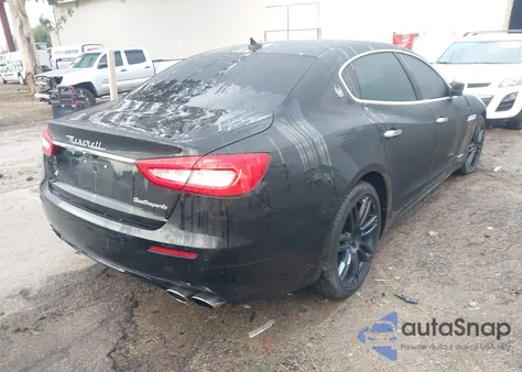 2017 Maserati Quattroporte S Granlusso из США, поврежденный, VIN ZAM56RPL4H1244891